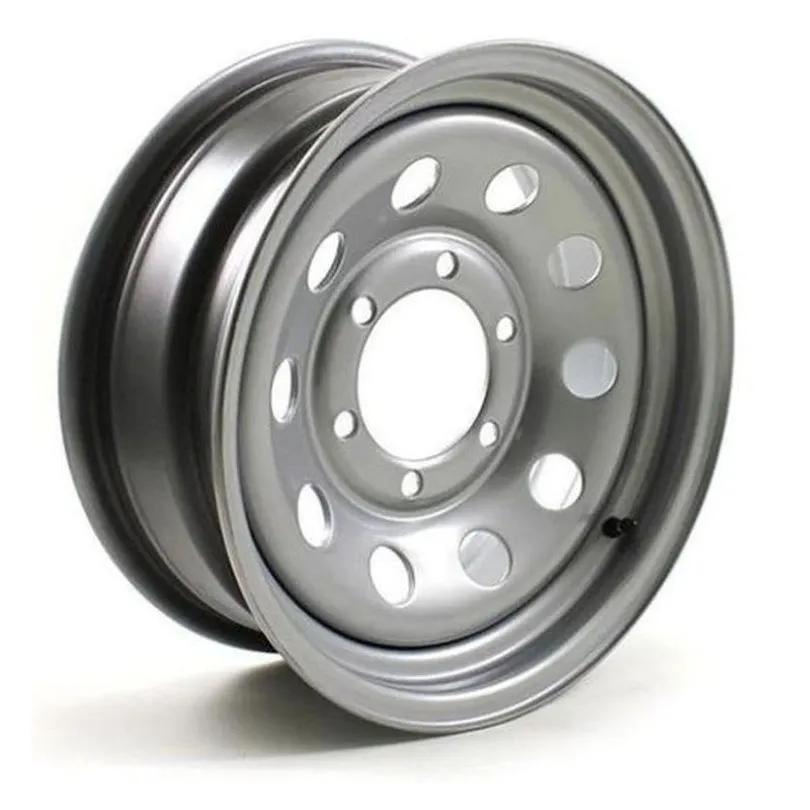 Wheel Mod 15x6 6-5.5 Silver